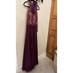 Size 8 purple evening gown!